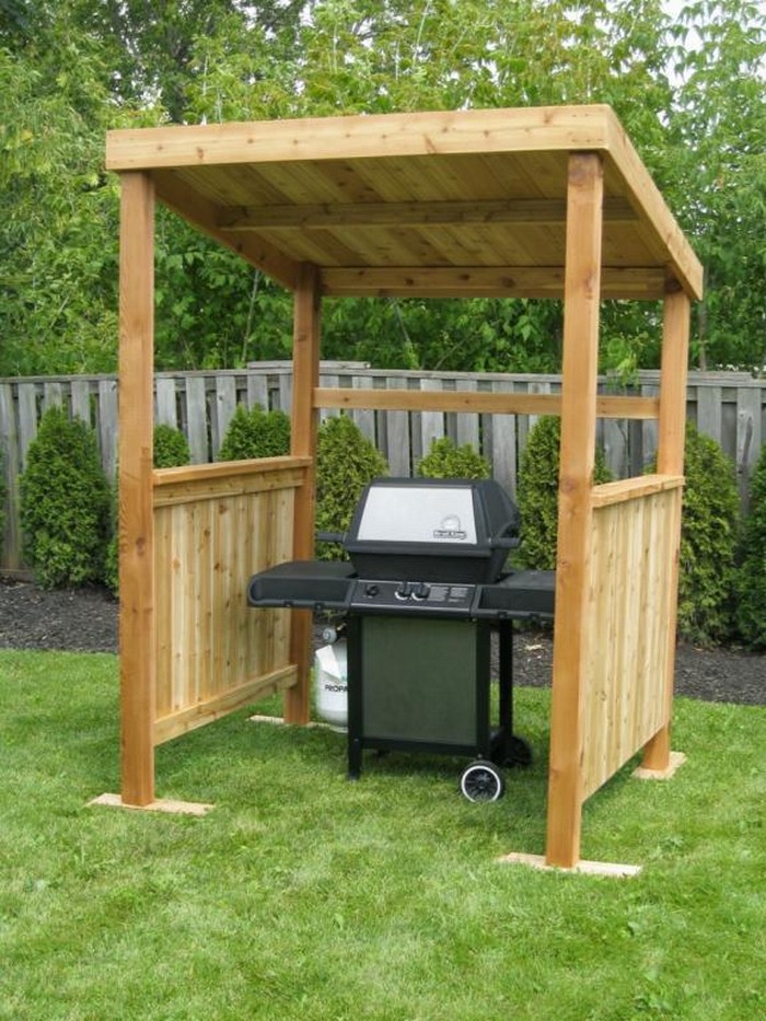 DIY Grill Gazebo