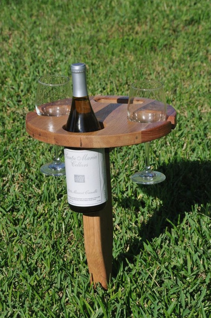 DIY Foldable Wine Caddy