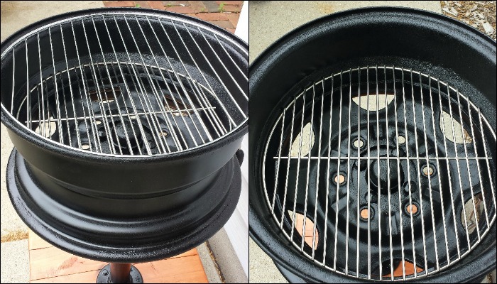 DIY Tire Rim Grill How To