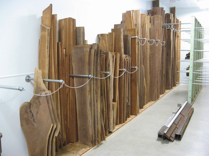 Lumber Storage Ideas