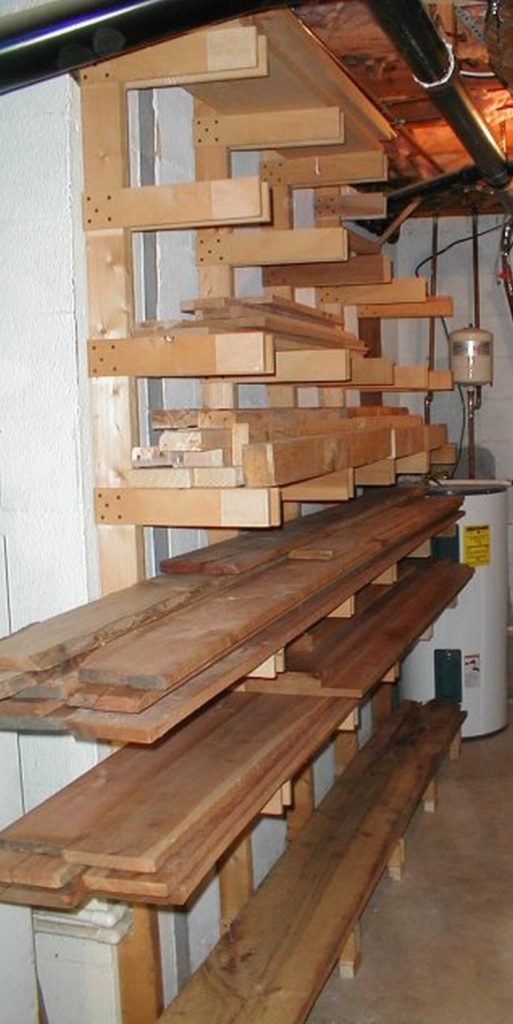 Lumber Storage Ideas
