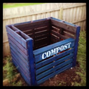 DIY Pallet Compost Bin