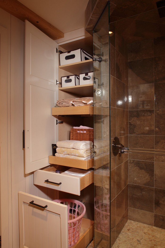 Pull-out Bathroom Storage