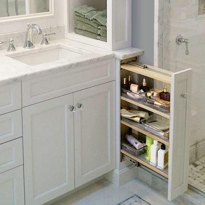 Pull-out Bathroom Storage