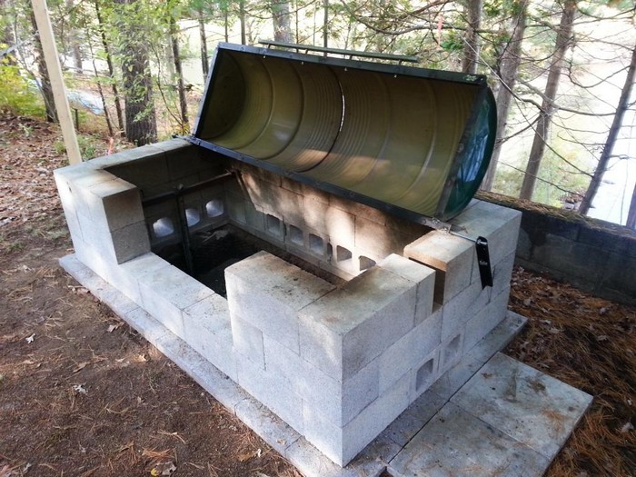 How to build a smoke pit