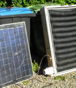 Learn how to build your own solar furnace DIY, Solar Furnace