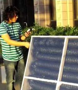 Learn how to build your own solar furnace DIY, Solar Furnace