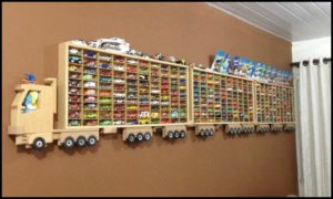 Display your kids' toy cars with one of these awesome storage ideas!