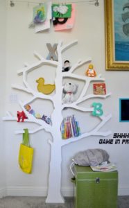 Tree Shaped Bookshelf