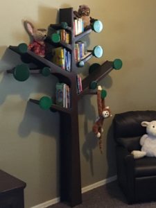 Tree Shaped Bookshelf