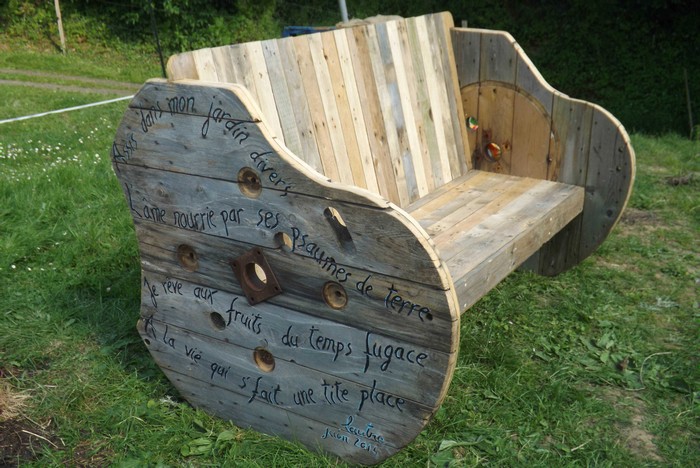 Wire Spool Bench