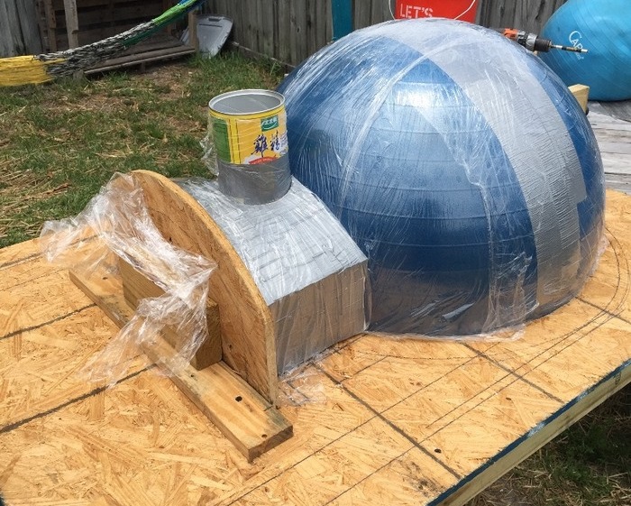Learn how to build a pizza oven with an exercise ball! - Your Projects@OBN