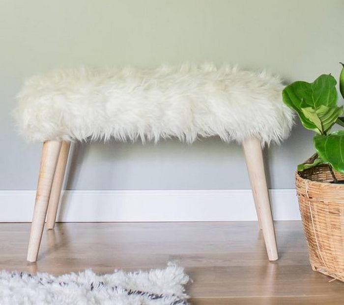 How to Make Your Own Fur Bench