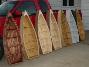 Build a Boat Bookshelf - Great Addition to Any Living Room