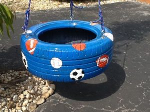 How to Turn a Tire Into a Swing