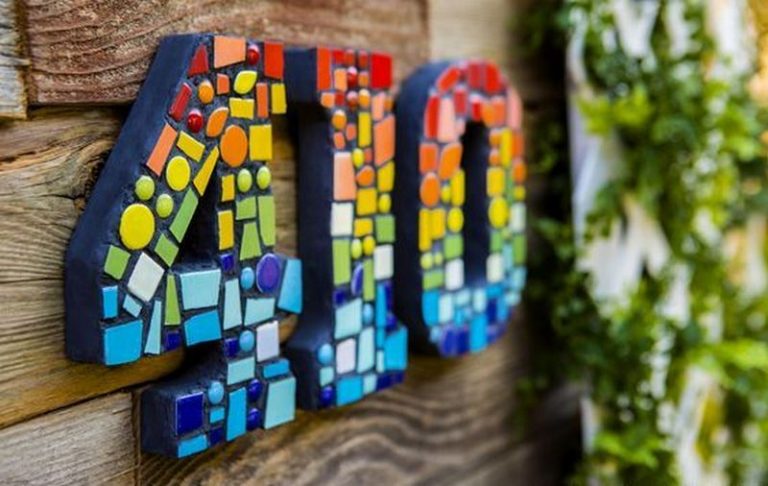 Diy Mosaic House Numbers 10 Simple Materials To Make Stunning Designs