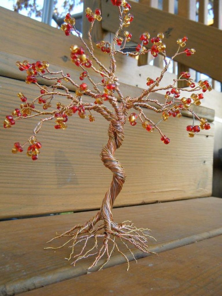 Stunning DIY Wire Tree 9 Step Fun Craft Project   Wire Tree 05 768x1024 