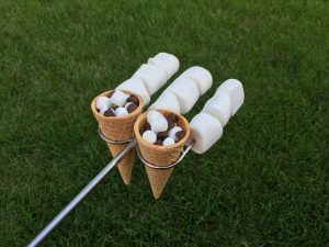DIY Smores Cone Forks - Fun Camping Project