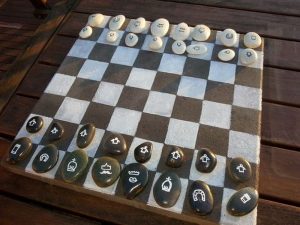 DIY Garden Chess Board - Perfect Accent for Your Backyard