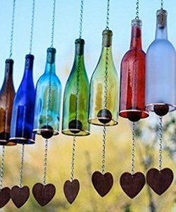 An Inexpensive Wind Chime from a Wine Bottle