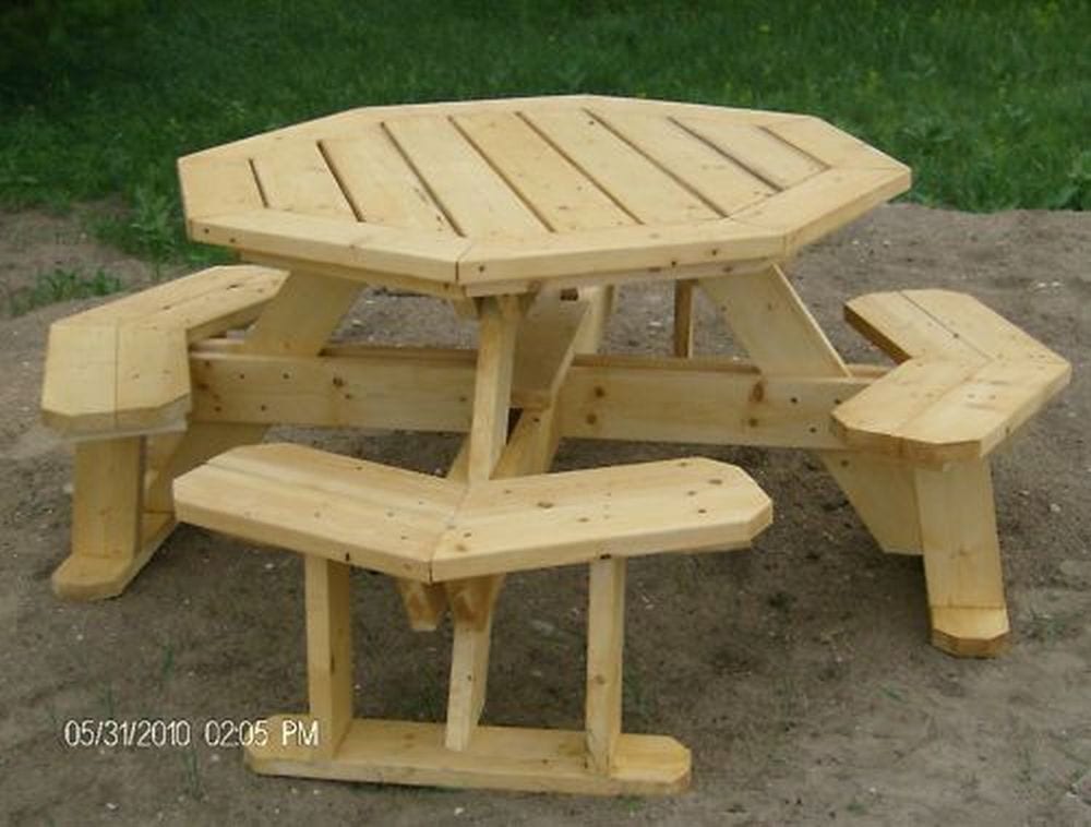 how to build an octagon picnic table your projects@obn