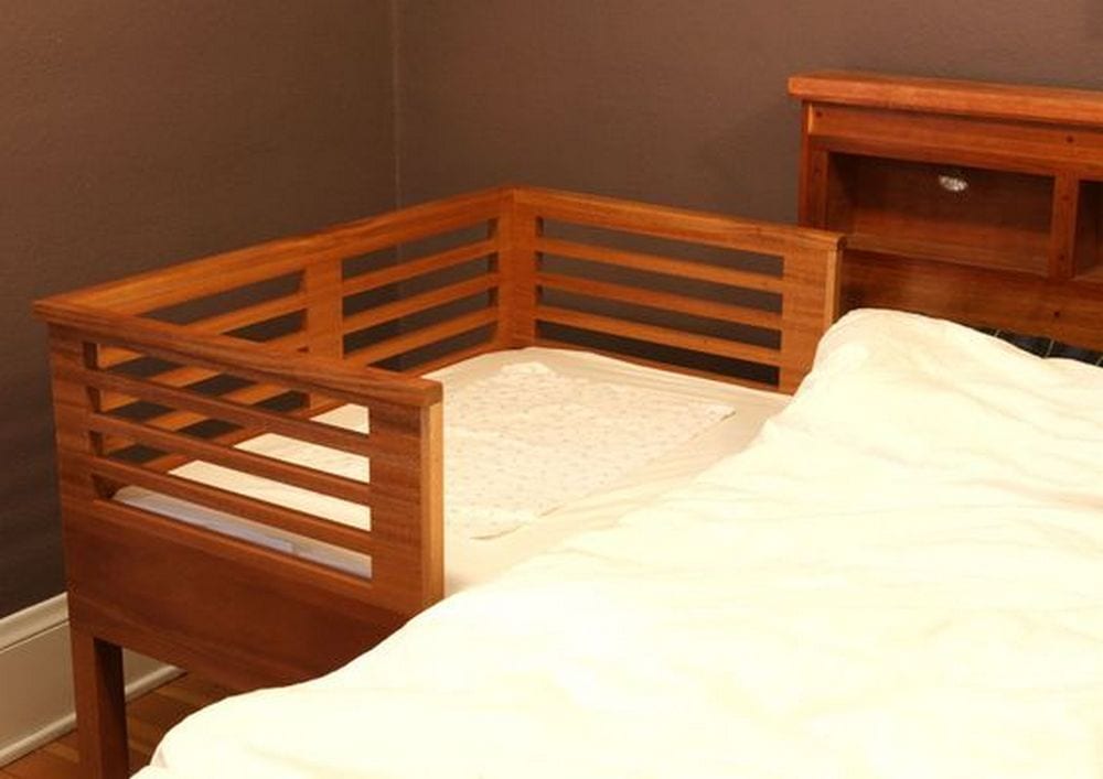 bedside crib diy