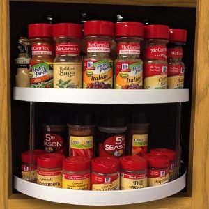 Easy Access Spinning Spice Rack