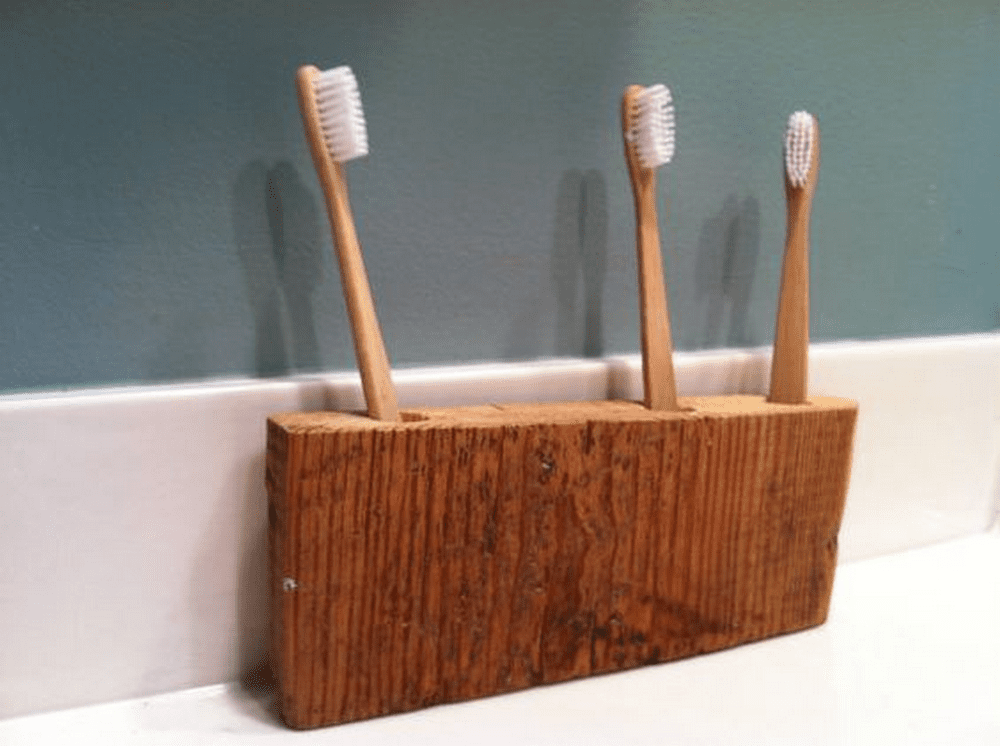 This DIY toothbrush plans from scrap wood has no-fuss plans and is generally just easy to make.