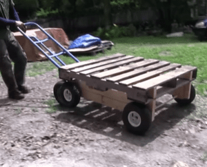 Innovative Wagon From Pallets