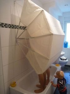 How to Build a  Cool Turtle Shower Curtain