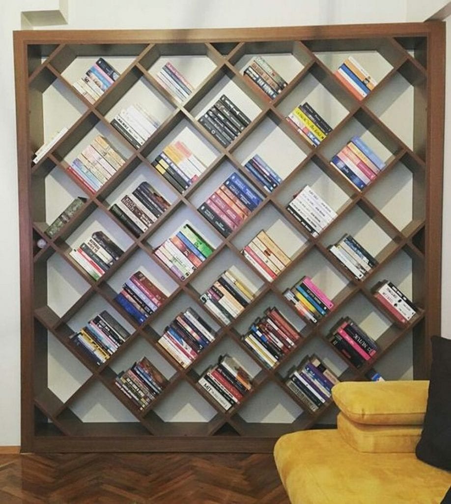 DIY Diagonal Bookshelf Your Projects@OBN