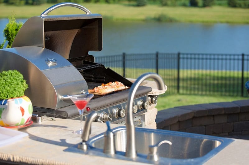 More and more homeowners are spending time in their backyards, grilling and dining outdoors. 