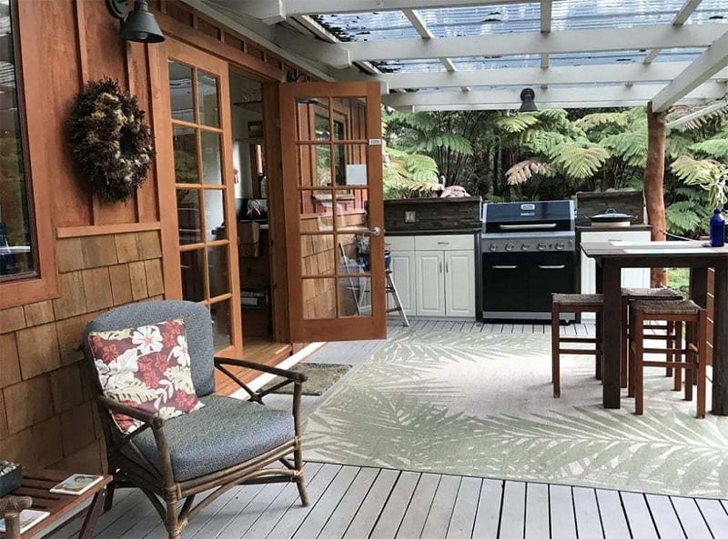 One of the best ways to keep costs down is to build your outdoor kitchen as close to your interior kitchen as possible. 