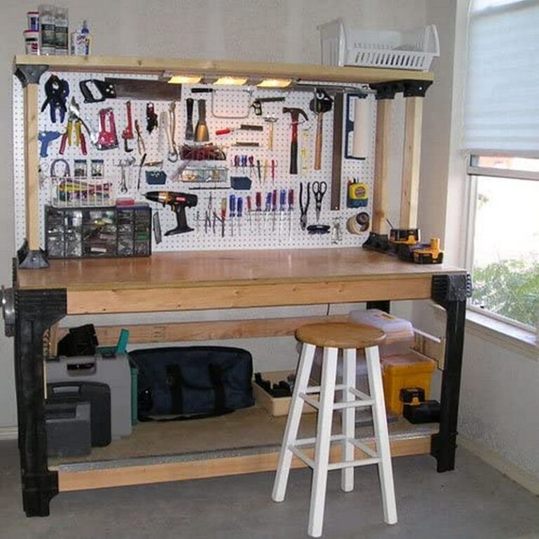 How To Build A WallMounted Folding Workbench Your ProjectsOBN