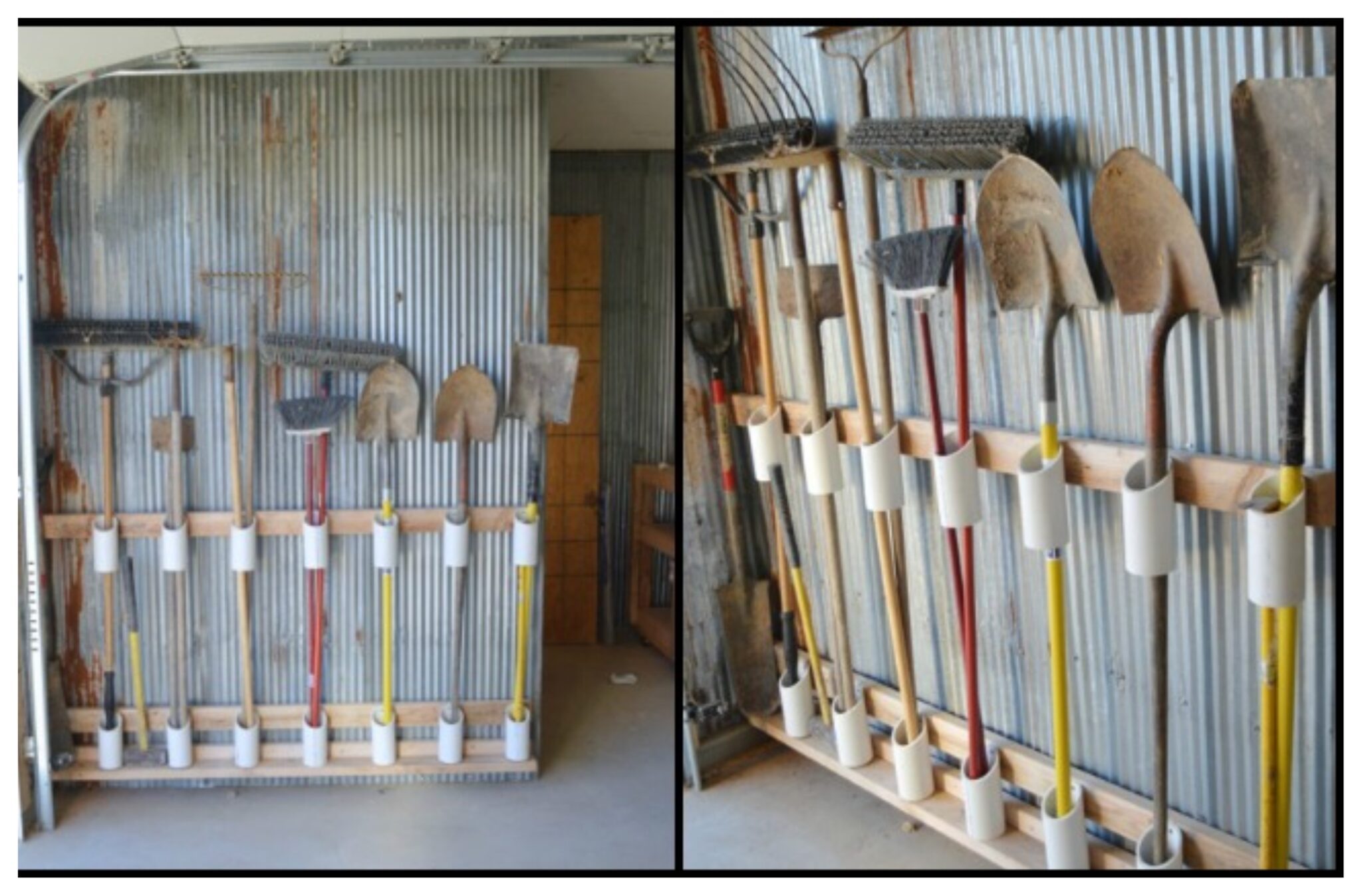 Pvc Yard Tool Storage The Best Way To Organize Your Garage And Garden