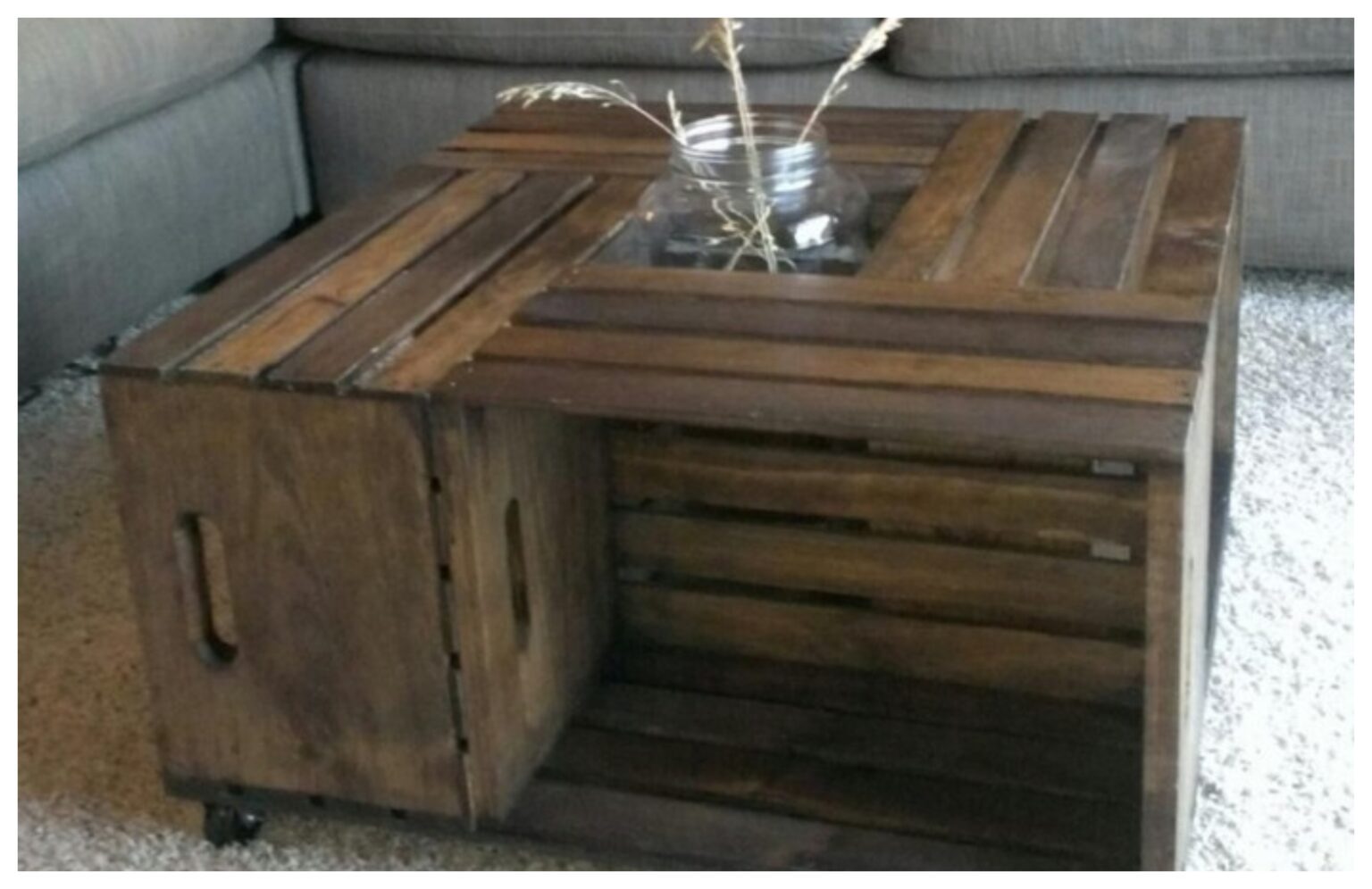 Inexpensive DIY Crate Coffee Table - Your Projects@OBN