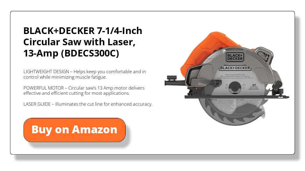 BLACK+DECKER 13 Amp Corded 7-1/4 in. Circular Saw with Laser