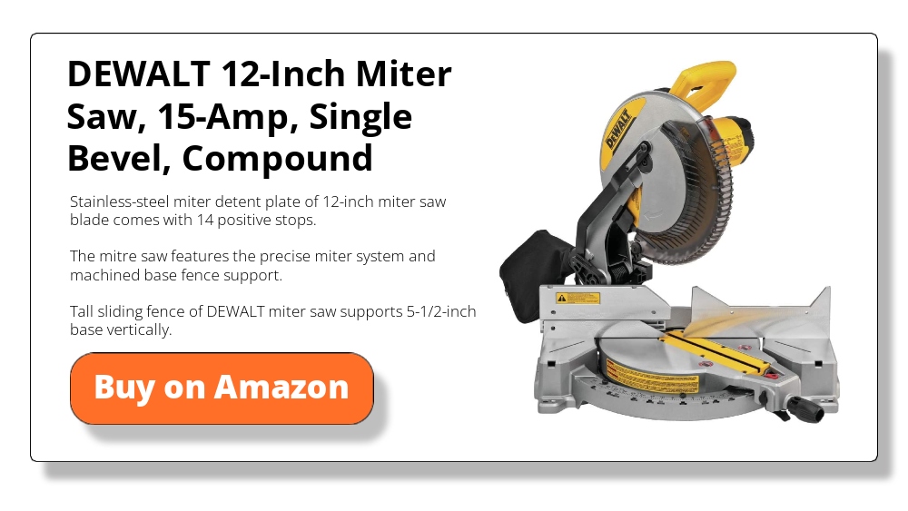 DEWALT 12-Inch 15-Amp Miter Saw (DWS715)