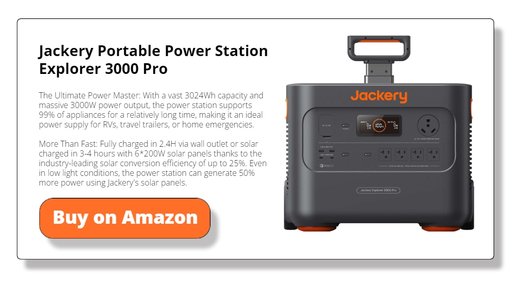 Jackery Explorer 3000 Portable Power Station