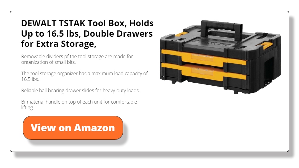 DEWALT TSTAK Tool Box