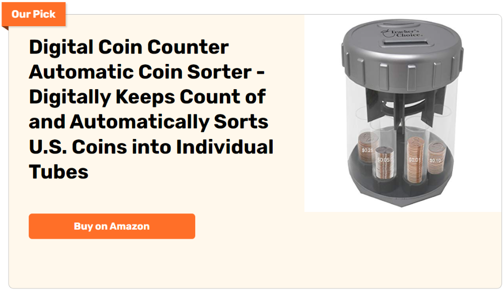 Electric Coin Sorter Coin Counter Coin Sorting Counting Digital Machine