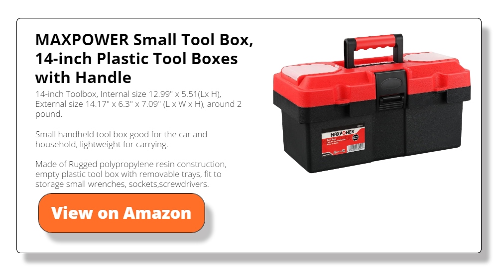 MAXPOWER Small Tool Box