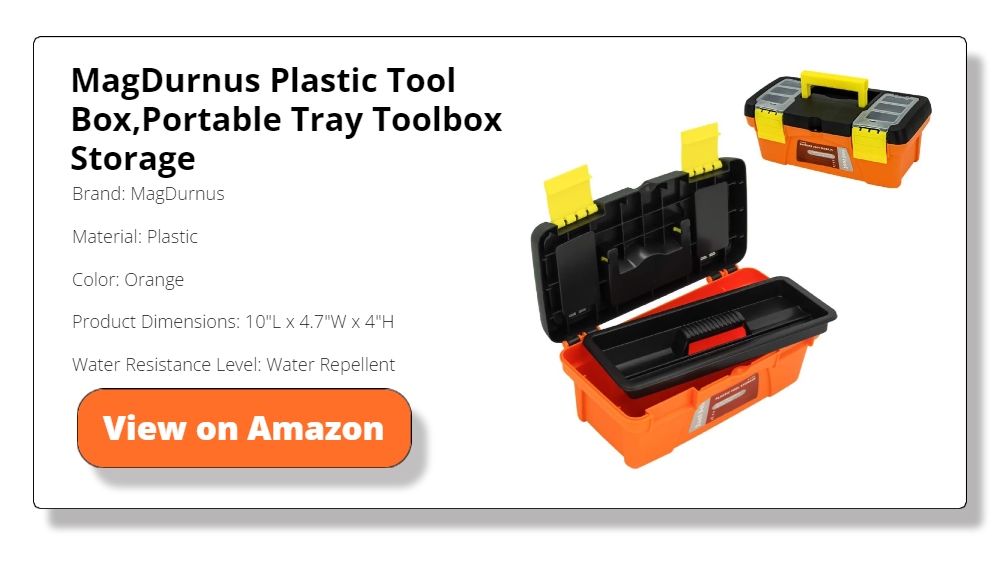 MagDurnus Plastic Tool Box