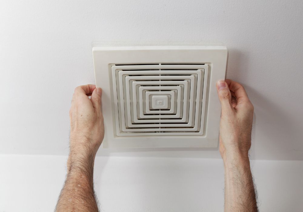 An image of an air duct grill.