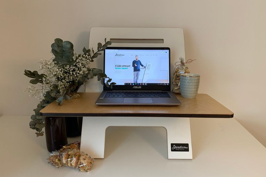 An image of a laptop stand.